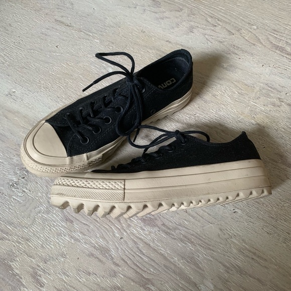 Converse All Stat Lift Ripple Canvases Low Top - Picture 2 of 7